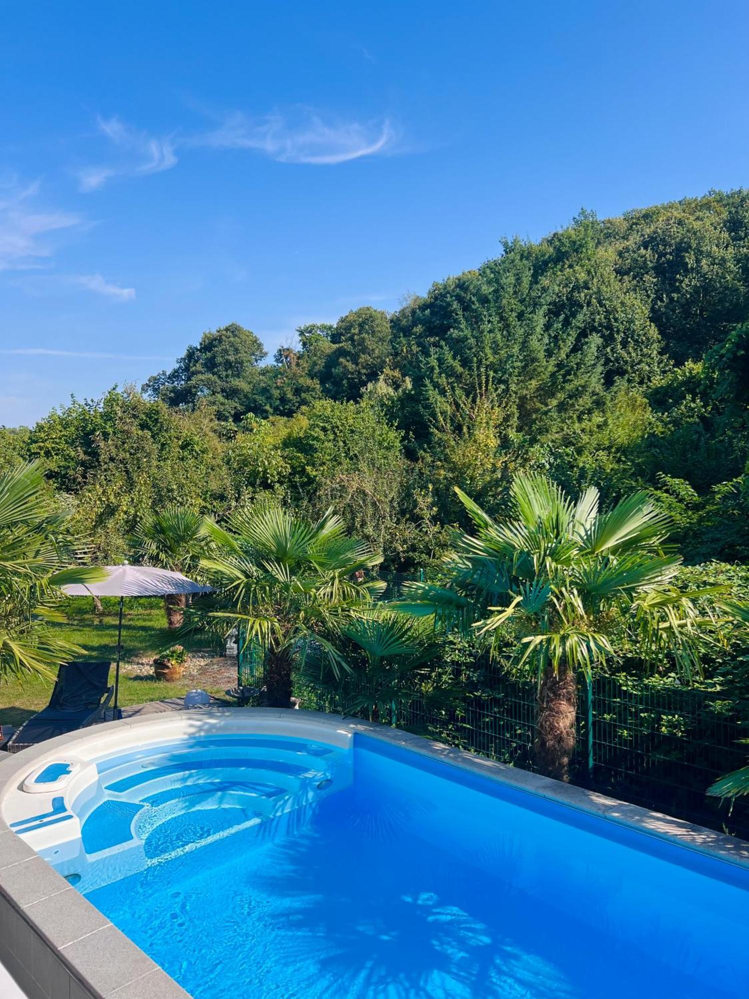 Privates Ferienhaus Mit Pool & Whirlpool Zentral In Bad Duerkheim Exterior photo